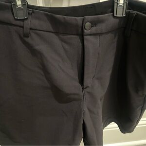 Black Tailored Shorts